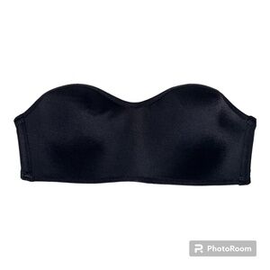 Strapless Bra Black 32B Gilligan & O'Malley Seamless Smooth